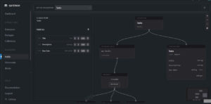 Editing fields in Gateway's Raptor editor.